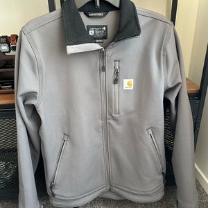 Carhartt Men's Gray Rain Defender Jacket Size Small